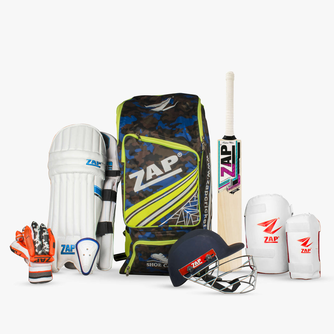 ZAP Club Full Cricket Kit All Items ZAP Cricket